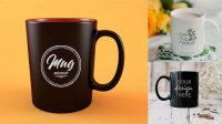 3970+ Black Mug Mockup Free Photoshop Resource Free