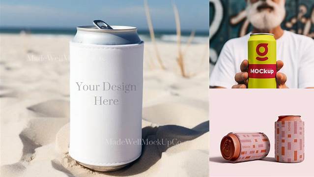 3971+ Koozie Mockup Hight Resolution