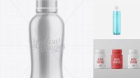 3974+ 355ml Plastic Bottle PSD Mockup Layered PSD for Easy Editing