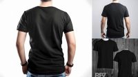 3977+ Mockup Kaos Hitam Depan Belakang High-Quality PSD