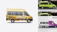 3977+ Passenger Van Mockup Exclusive Layered PSD Mockup