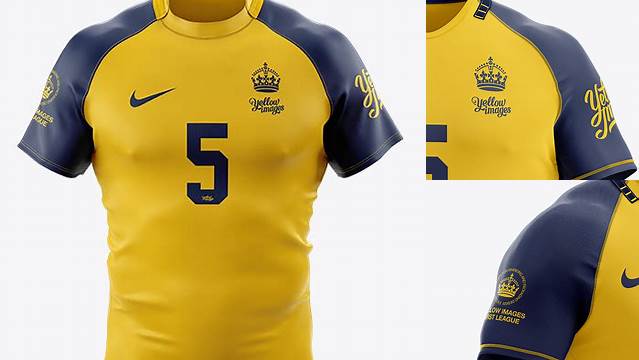 3980+ Rugby Jersey Mockup High-Quality PSD