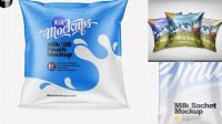 3987+ Milk Pouch Mockup Psd Free Download Free PSD