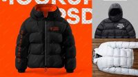 3989+ Puffer Jacket Mockup Psd Free Premium Quality Freebie