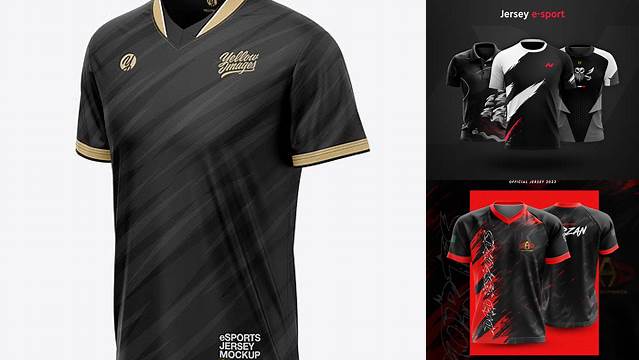 399+ Esports Jersey Mockup Free Psd Exclusive Layered PSD Mockup