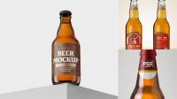 3991+ Clear Beer Bottle PSD Mockup Download Free Premium Design PSD