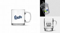 3995+ Glass Cup Mockup Free Free Graphic Mockup PSD