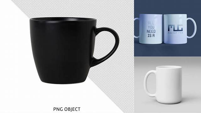 3996+ Matte Mug PSD Mockup Front View Digital Resource Free Download