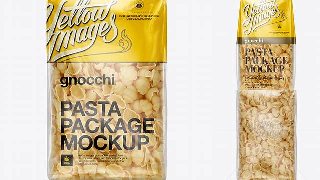 4006+ Gnocchi Package PSD Mockup Elegant and Versatile PSD Resource