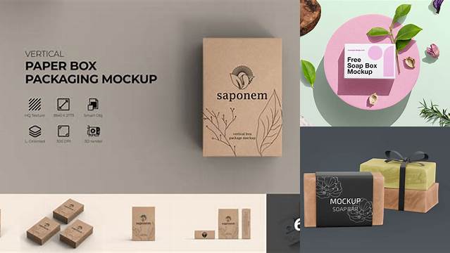 4006+ Mockup Soap Box Creative PSD Resources