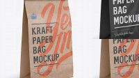 4012+ Paper Food/Snack Bag PSD Mockup Halfside View Fully Layered Photoshop Freebie