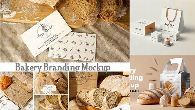 4016+ Bakery Mockup Free Download Include TIFF