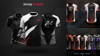 4016+ Esports Jersey Mockup Psd Download Free