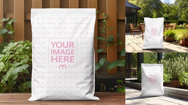 4018+ Fertilizer Bag Mockup Easy Editable