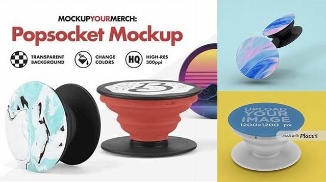 4021+ Popsocket Mockup Best for Showcase