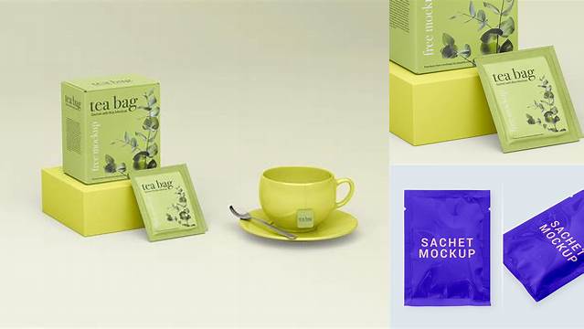 4024+ Tea Sachet PSD Mockup PSD Free Download