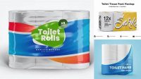 4024+ Toilet Paper Mockup Free Download Include TIFF