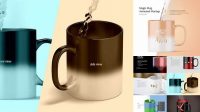 4026+ Magic Mug Animated Mockup Free Download Modern Free PSD Template