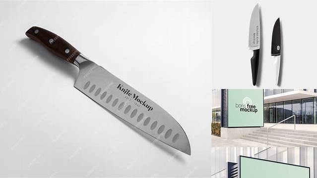 4029+ Knife Mockup Free Best Free Mockup PSD