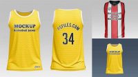 4029+ Mockup Jersey Basketball Psd Mockup PSD