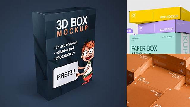 403+ 3d Box Mockup Generator PSD Free Download