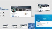 4030+ Linkedin Profile Mockup Download PSD Now