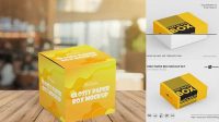 4033+ Three Glossy Paper Boxes PSD Mockup Free PSD Mockup Resource