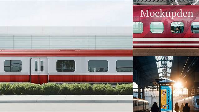 4037+ Train Mockup Psd Download Premium PSD Resource