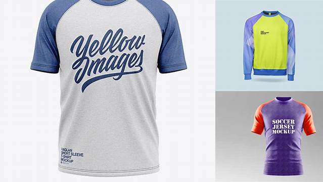 4038+ Mockup Raglan Fully Editable PSD Template