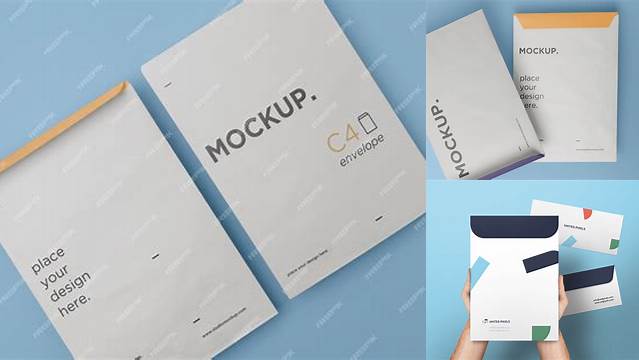 4039+ A4 Envelope Mockup Psd Free Download Free Editable PSD