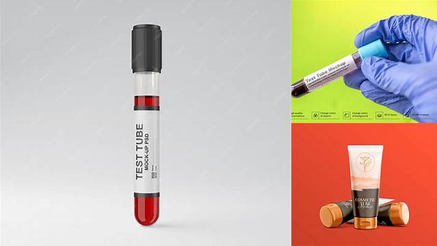 4047+ Test Tube Mockup Free Mockup Templates