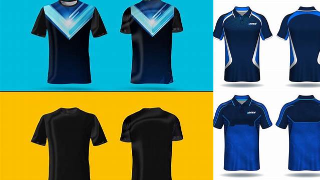 4058+ Template Jersey Polos Cdr Editable Graphic Free PSD