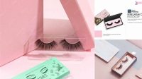 4068+ Eyelash Box Mockup PSD File Download