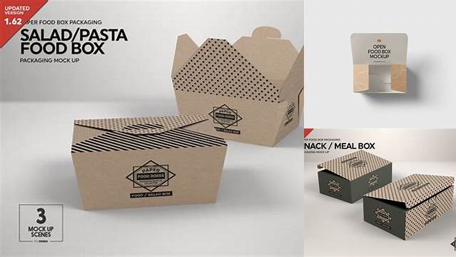 4071+ Mockup Food Box Free Graphic Design Resource