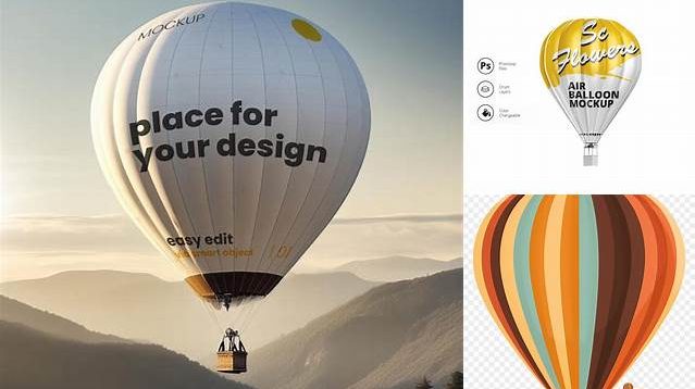 4072+ Air Balloon Mockup Digital Download