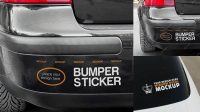 4073+ Bumper Sticker Mockup Psd Easy Editable