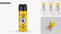 4076+ Aerosol Bug Spray PSD Mockup Download Professional PSD