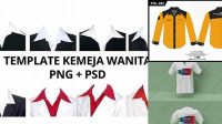 4076+ Mockup Kemeja Putih Psd Premium PSD Freebie