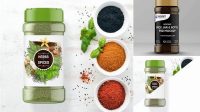 408+ Spice Bottle Mockup Psd Free Download Creative PSD Templates