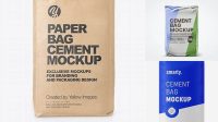 4095+ Free Cement Bag Mockup Easy Editable