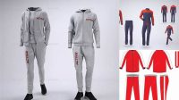 4099+ Tracksuit Mockup Free Download Smart PNG Image