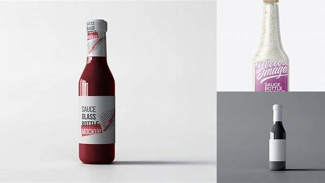 4102+ Clear Plastic Bottle With Garlic Sauce PSD Mockup For Free Download