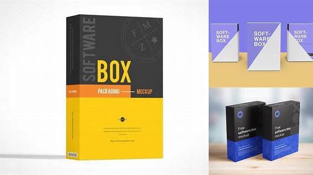 4104+ Software Box Mockup Generator For Free Download