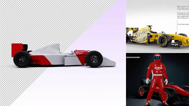 4107+ F1 Car Mockup Psd Free Creative PSD Resources