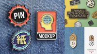 4109+ Enamel Pin Mockup Vk PSD Free Download