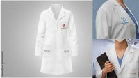 411+ Lab Coat Mock Up Customizable PSD Templates