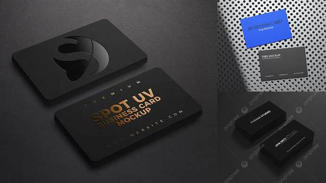 4124+ Spot Uv Business Card Mockup Free Professional PSD Resource