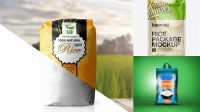 4129+ Bag Of Rice Mockup Include TIFF