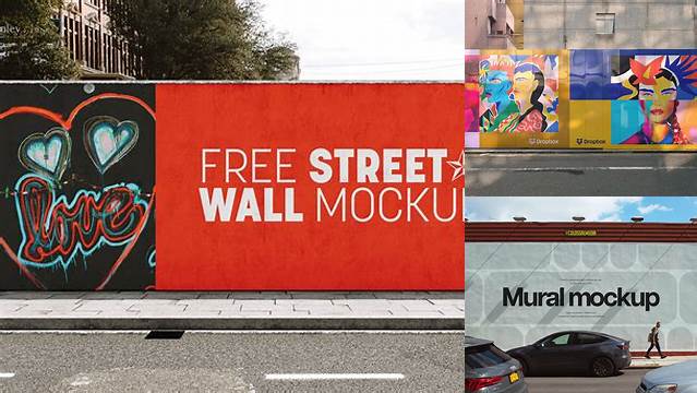 4131+ Free Mural Mockup Smart PNG Image