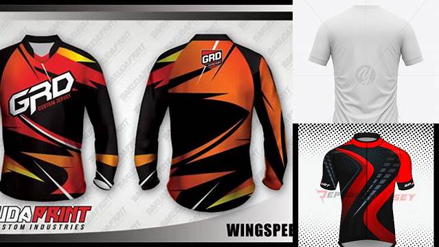 4140+ Mockup Jersey Sepeda Cdr Best for Showcase